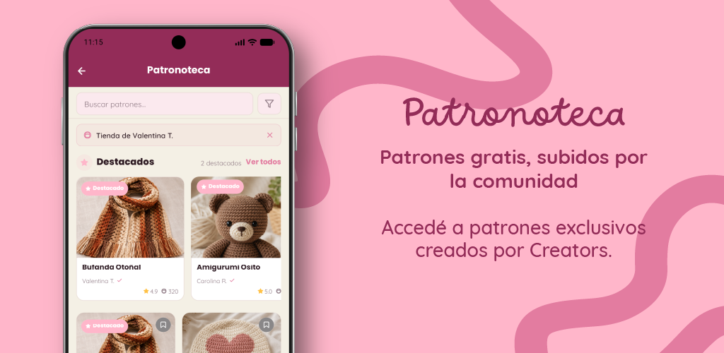 Patronoteca gratuita de Crochly